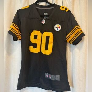 Nike Black and Yellow Kids Jersey